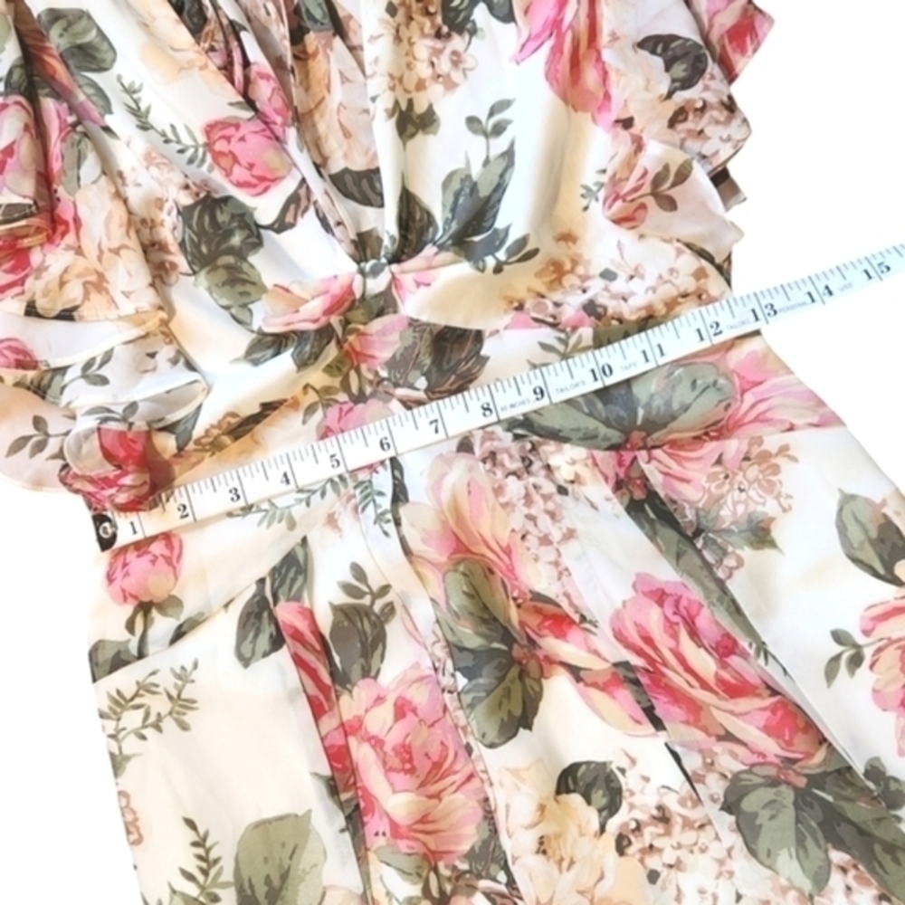 DIVINE HERITAGE FLORAL‎ MIDI DRESS XS - Picture 7 of 12